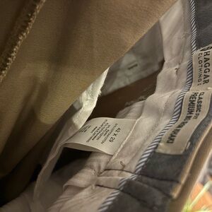Haggar Men's Premium Tan Chinos